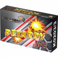 Петарди Petardy K0203/3 (1 пачка, 20 шт) 3 вибухи