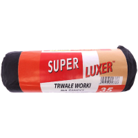 Пакети для сміття Super Luxer 35 літрів (1 упаковка, 15 шт)