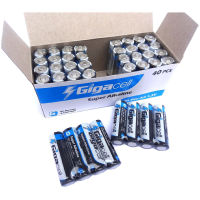 Батарейки пальчикові Gigacell Super Alkaline LR6 1,5V (1 пачка, 40 шт)