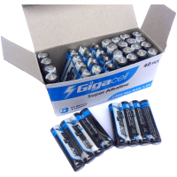 Батарейки мізинчикові Gigacell Super Alkaline LR03 1,5V (1 пачка, 40 шт)