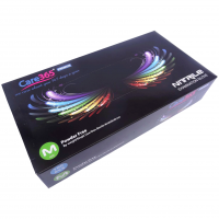 Рукавички нітрилові чорні Care365 Premium (1 пачка, 100 шт) розмір XL